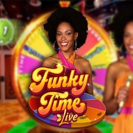 Funky Time slot icon by Evolution, available at Astromania Casino