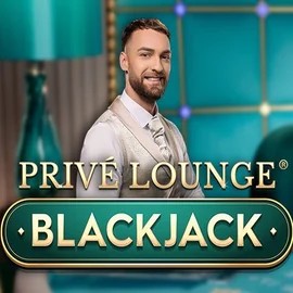 Privé Lounge Blackjack slot logo by Pragmatic Play at Astromania Casino