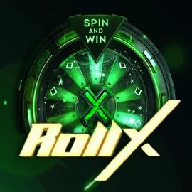 Roll X slot logo by SmartSoft at Astromania Casino