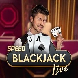 Live Casino logo of Speed Blackjack from Pragmatic Play at Astromania Casino